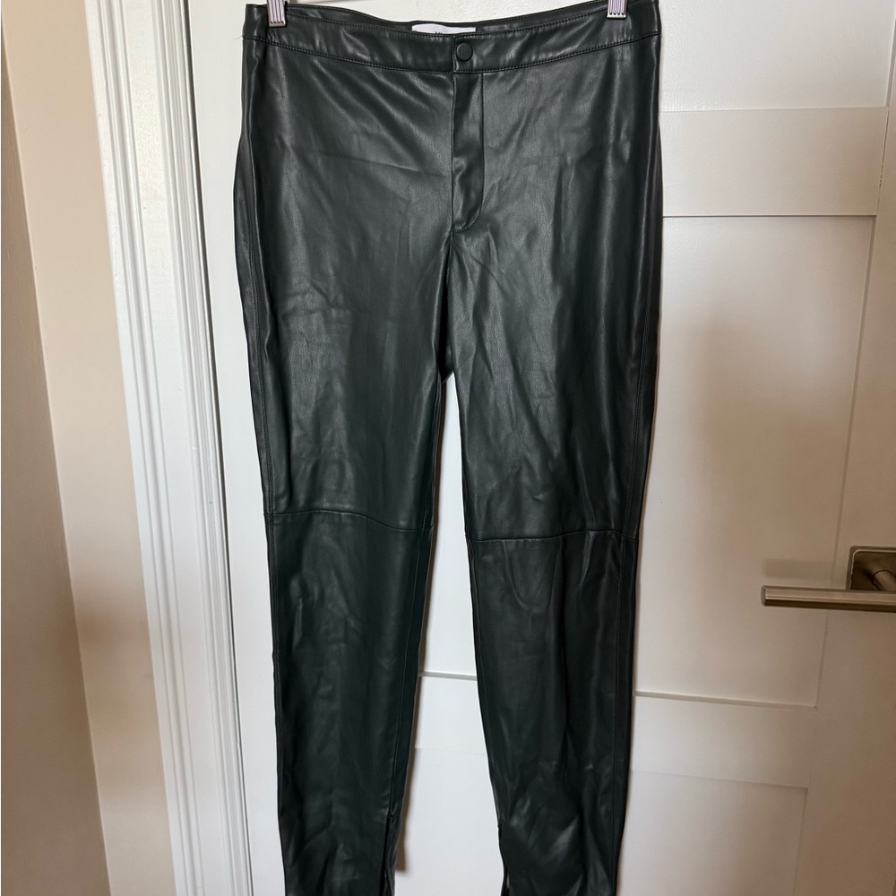 MANGO Faux Leather Leggings